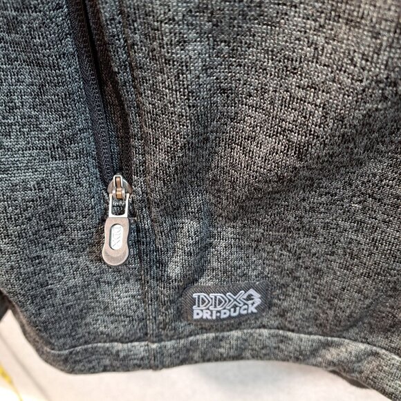 Dri-Duck Traders Atlas Jacket Mens XL Gray Style #5316 Zippered Poly Smart Shell - Picture 9 of 12